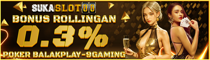 BONUS ROLLINGAN MINGGUAN POKER 0.3%