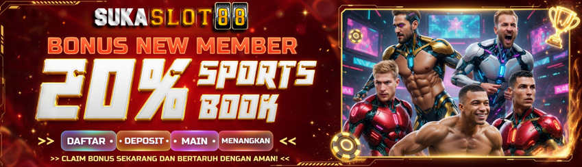 BONUS ANGGOTA BARU SPORTS 20%