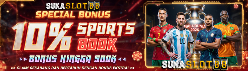 BONUS SPESIAL SPORTBOOK 10%